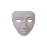 Südor Plastik Yüz Maskesi - Boyanabilir Dekoratif ve Kendin Yap Hobi Maskesi