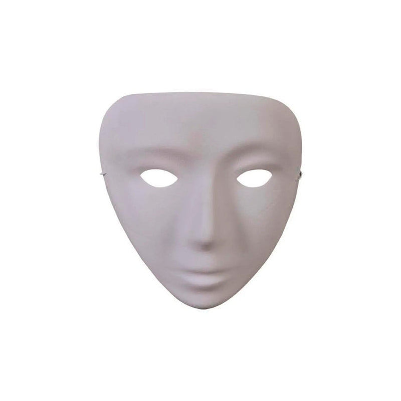 Südor Plastik Yüz Maskesi - Boyanabilir Dekoratif ve Kendin Yap Hobi Maskesi