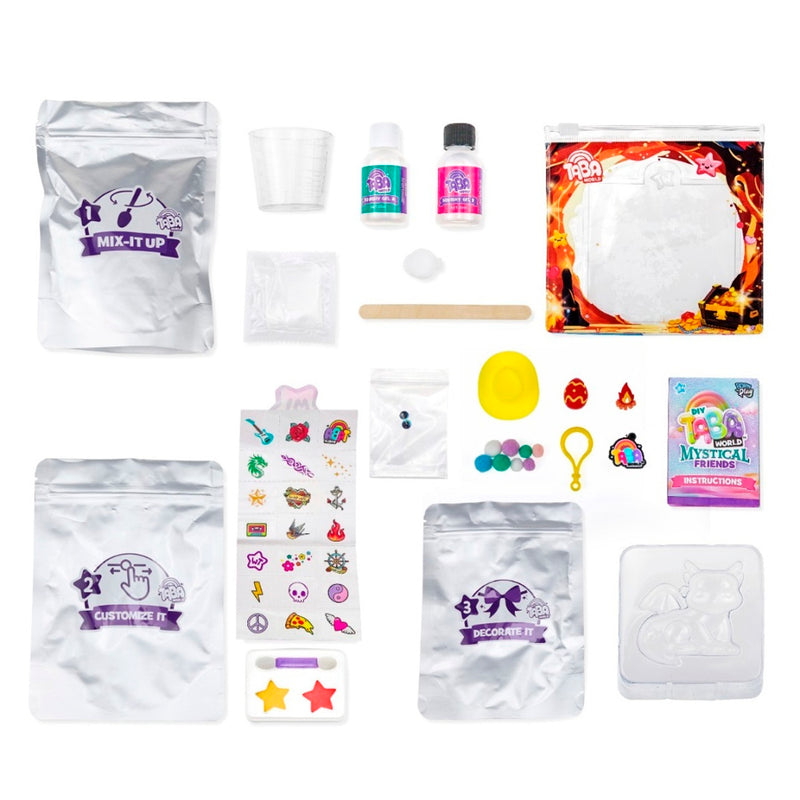 Taba World Dıy Mystical  Friends Keychain Box Kit (Dragon) 4726