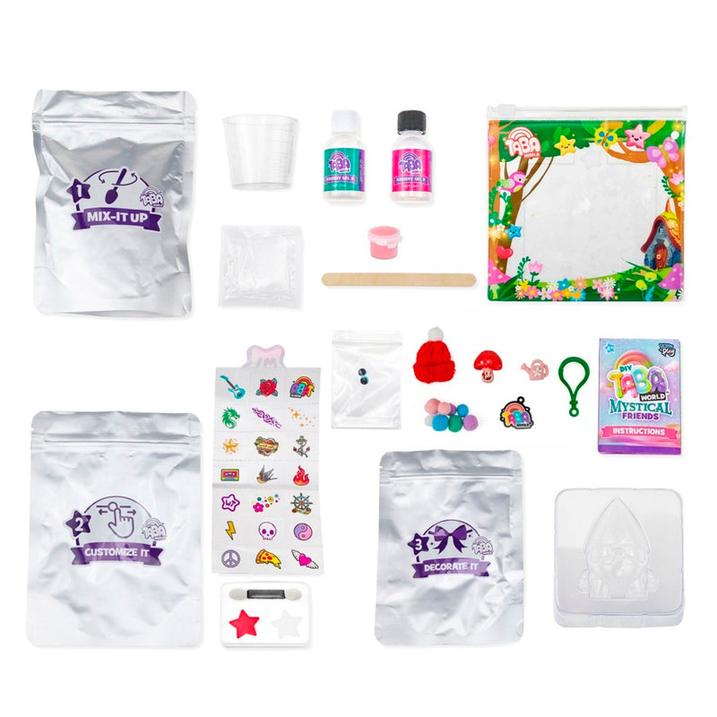 Taba World Dıy Mystical Friends Keychain Box Kit  (Gnome)  5242