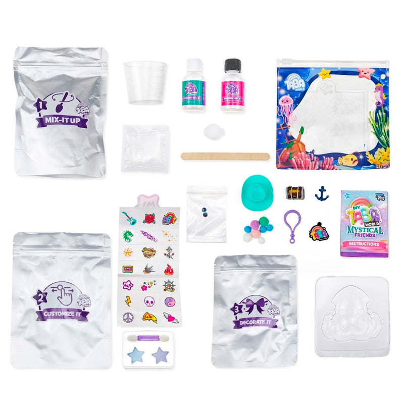 Taba World Dıy Mystical Friends Keychain Box Kit  (Kraken)  5181