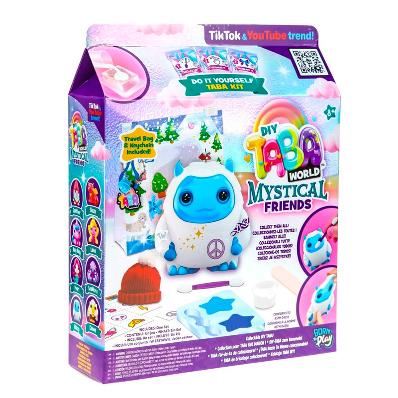 Taba World Dıy Mystical Friends Keychain Box Kit  (Yeti)  5211