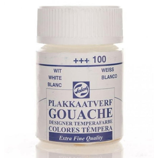 Talens 100 White 16 ml Guaj Boya - Sanat, Resim ve Hobi Boyası