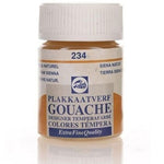 Talens 234 Raw Sienna 16 ml Guaj Boya - Sanatsal Resim ve Hobi Boyası