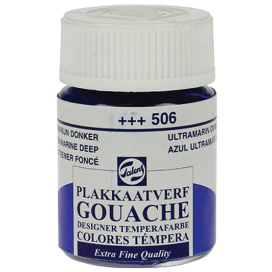 Talens 506 Ultramarine Deep 16 ml Guaj Boya - Sanatsal Resim ve Hobi Boyası