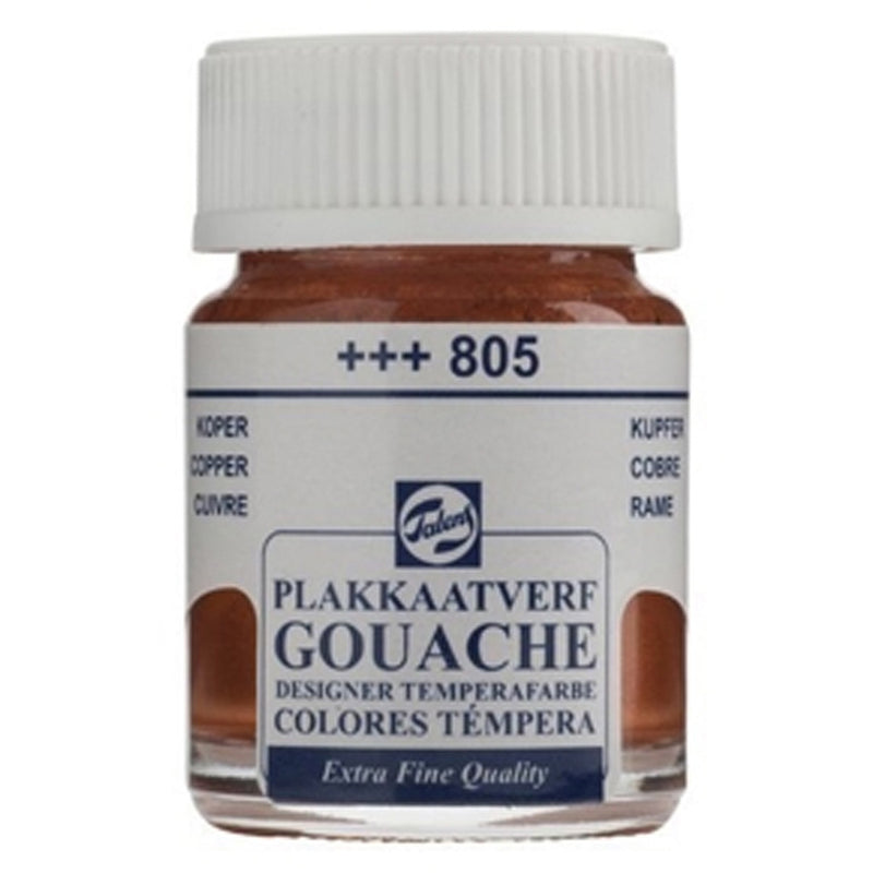 Talens 805 Copper 16 ml Guaj Boya - Sanatsal Resim, Tasarım ve Hobi Boyası