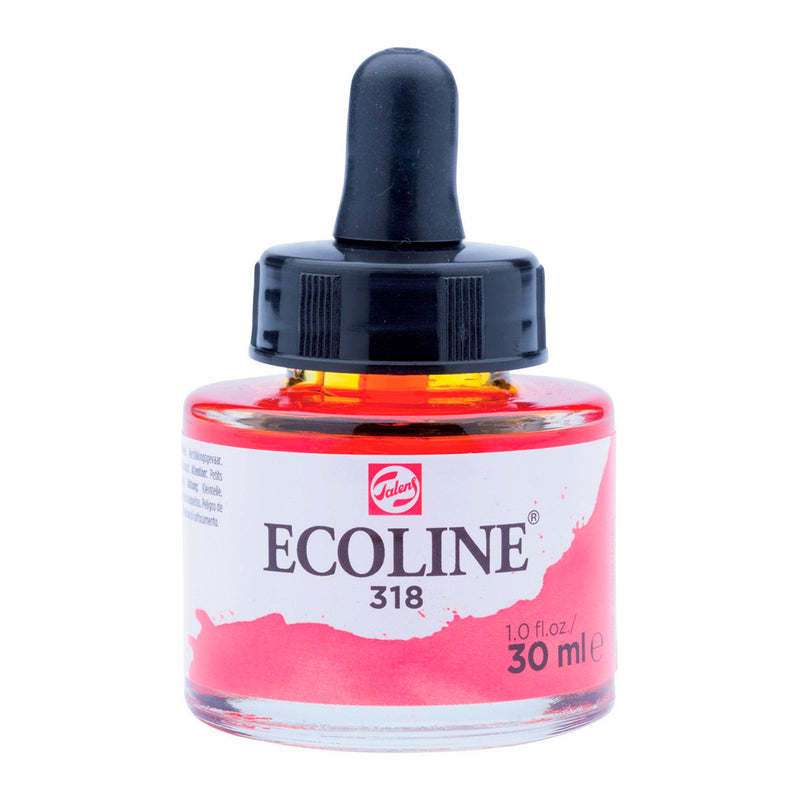 Talens Ecoline 30 ml Carmine Sıvı Suluboya - Sanatçı, Hobi ve Resim Malzemesi