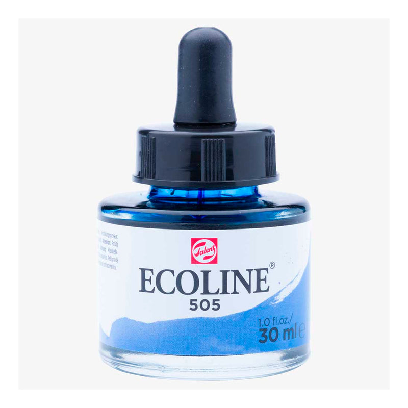 Talens Ecoline Ultramarine Light 30 Ml. 505 Sıvı Suluboya - Sanatsal Çalışmalar ve Ressam Malzemeleri