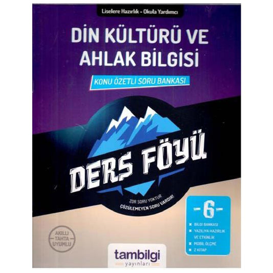 Tambilgi Yayınları 6. Sınıf Din Kültürü ve Ahlak Bilgisi Ders Föyü