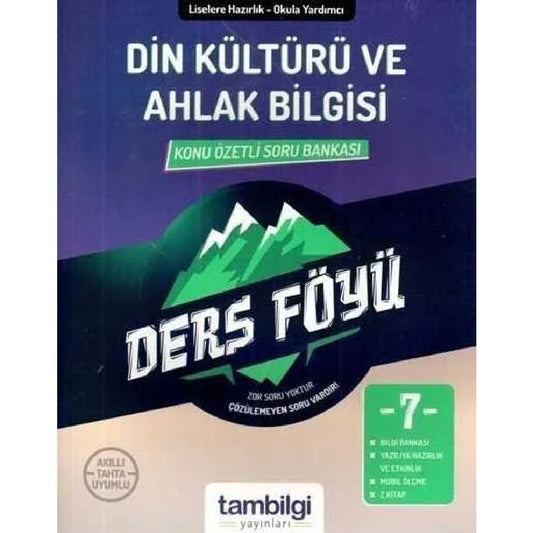 Tambilgi Yayınları 7. Sınıf Din Kültürü ve Ahlak Bilgisi Ders Föyü