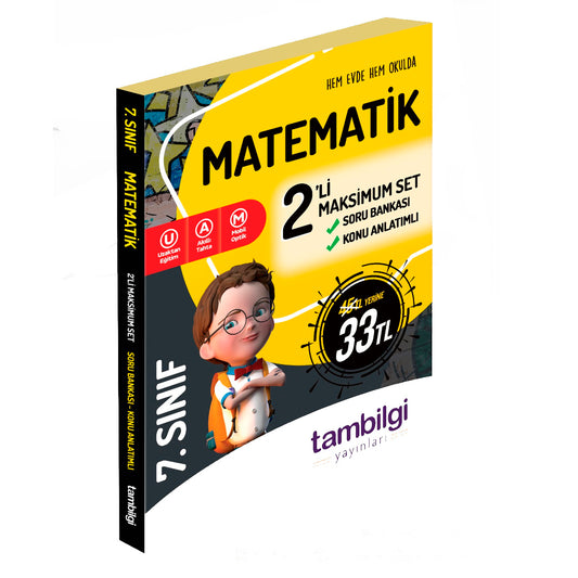 Tambilgi Yayınları 7. Sınıf Matematik 2'li Doping Set