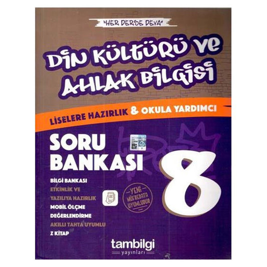 Tambilgi Yayınları 8. Sınıf Din Kültürü ve Ahlak Bilgisi Ders Föyü