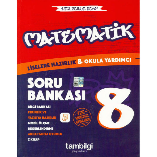 Tambilgi Yayınları 8. Sınıf Matematik Soru Bankası
