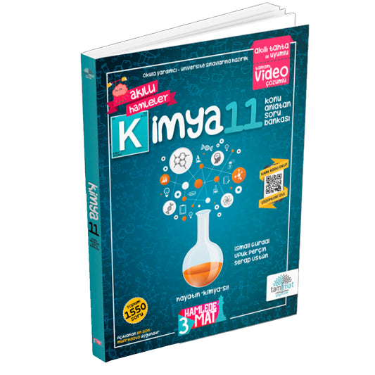 Tammat Yayıncılık 11. Sınıf Kimya Konu Anlatan Soru Bankası