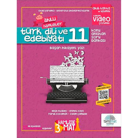 Tammat Yayınları 11. Sınıf Türk Dili Ve Edebiyatı Konu Anlatan Soru Bankası