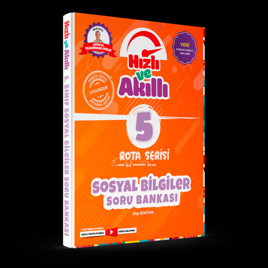 Tammat Yayınları 5. Sınıf Sosyal Bilgiler Rota Hızlı ve Akıllı Soru Bankası