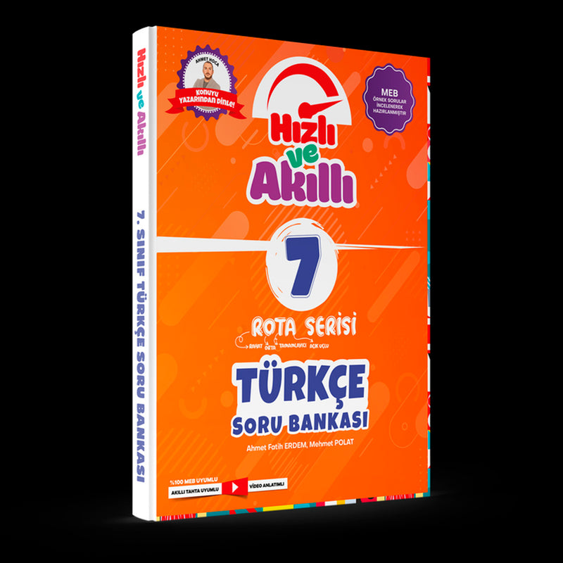 Tammat Yayınları 7. Sınıf Türkçe Rota Hızlı ve Akıllı Soru Bankası