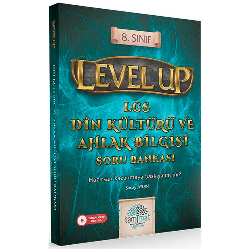 Tammat Yayınları 8.Sınıf LGS Din Kültürü ve Ahlak Bilgisi Level Up Soru Bankası