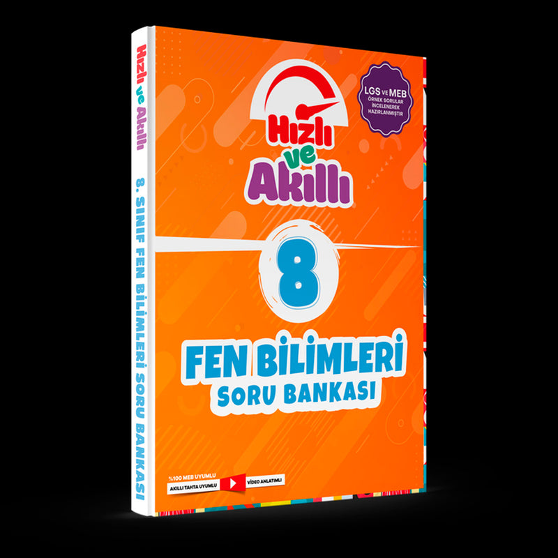 Tammat Yayınları LGS 8. Sınıf Fen Bilimleri Hızlı ve Akıllı Soru Bankası