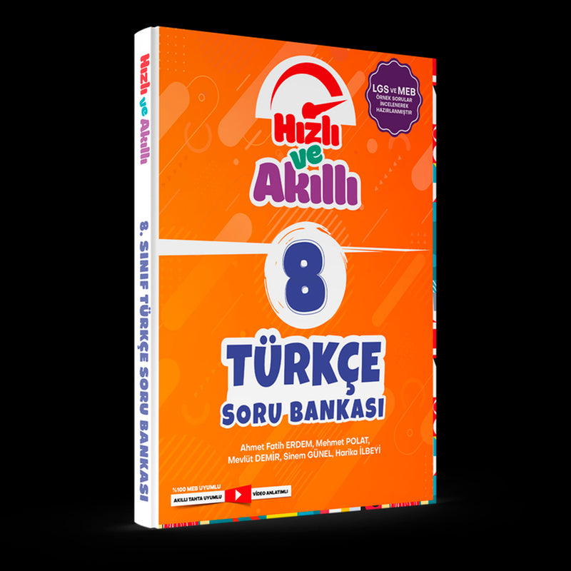 Tammat Yayınları LGS 8. Sınıf Türkçe Hızlı ve Akıllı Soru Bankası