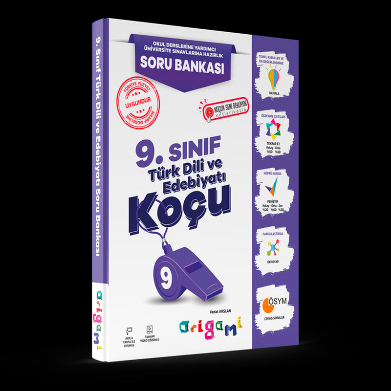 Tammat Yayınları Origami 9. Sınıf Türk Dili ve Edebiyat Soru Bankası