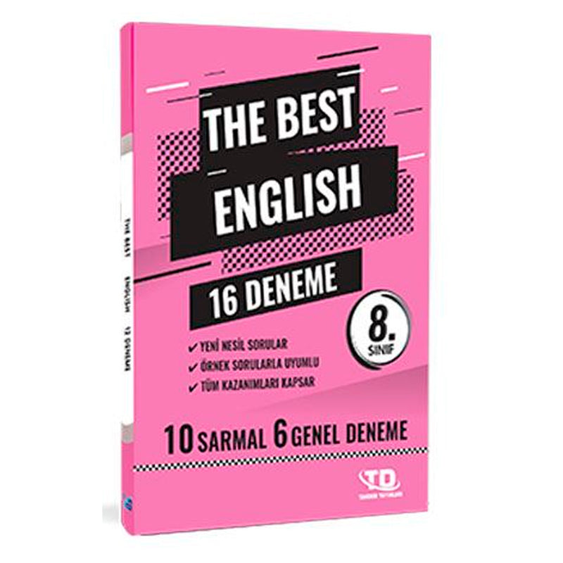 Tandem Yayınları 8. Sınıf LGS The Best English 16 Deneme