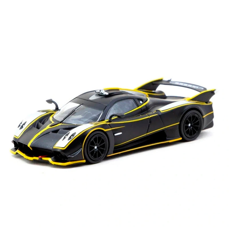 Tarmac Works Huayra R Matt Black Silvert64G-Tl035-Mbs