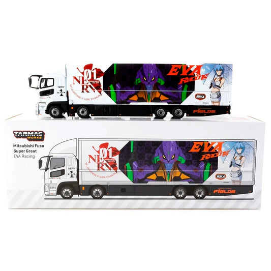 Tarmac Works Mitsubishi Fuso Super Great Eva Racing T64T-Tl001-Eva