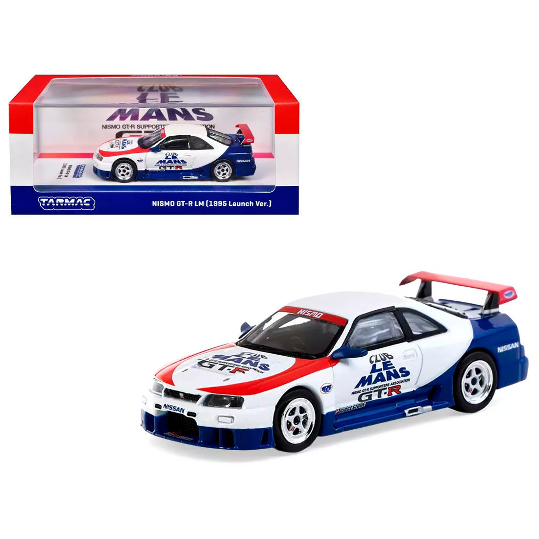 Tarmac Works Nismo Gt-R Lm 1995 Launch Vert64-067-Tc