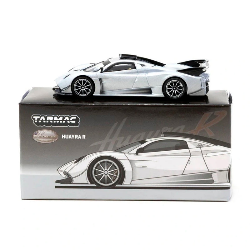 Tarmac Works Pagani Huayra R Satin Silver T64G-Tl035-Sl