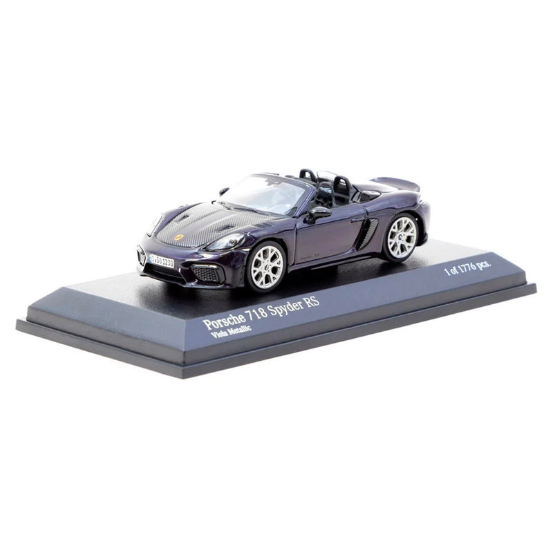 Tarmac Works Porcshe 718 Spyder Rs Viola Metallic T64Mc-008-Vm