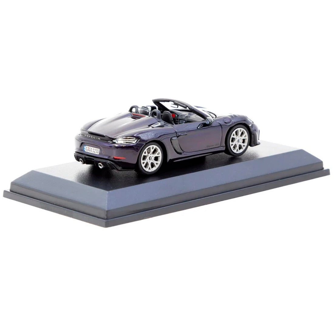 Tarmac Works Porcshe 718 Spyder Rs Viola Metallic T64Mc-008-Vm