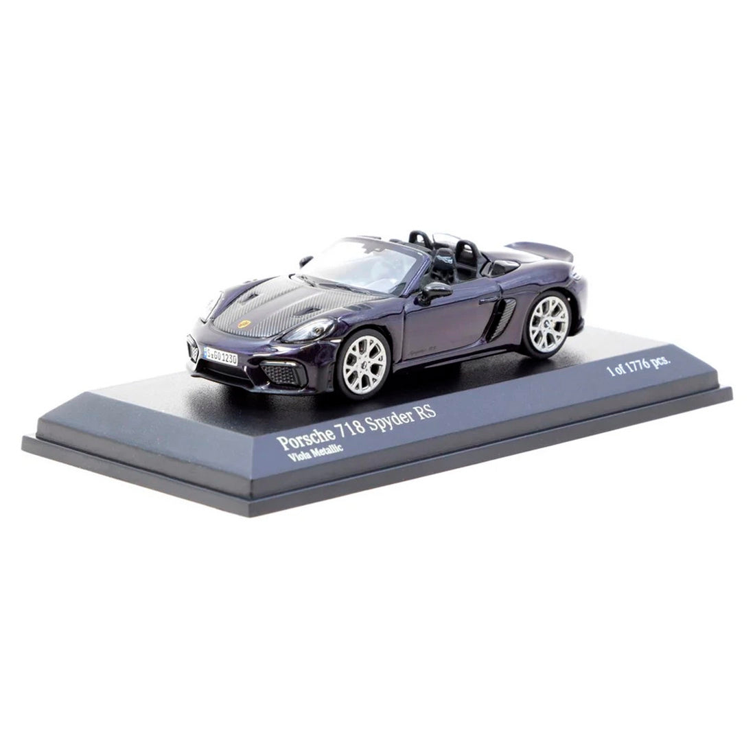 Tarmac Works Porcshe 718 Spyder Rs Viola Metallic T64Mc-008-Vm