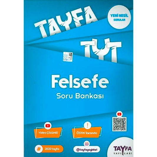 Tayfa Yayınları TYT Felsefe Soru Bankası