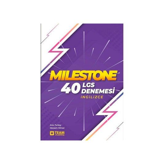 Team Elt Publishing Yayınları LGS Milestone İngilizce 40 Deneme