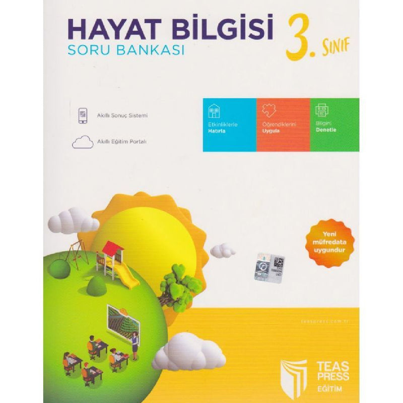 Teas Press Yayınları 3. Sınıf Hayat Bilgisi Soru Bankası