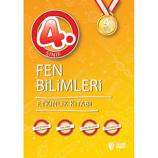 Teas Press Yayınları 4. Sınıf Fen Bilimleri Eğitimin 4 Aşaması