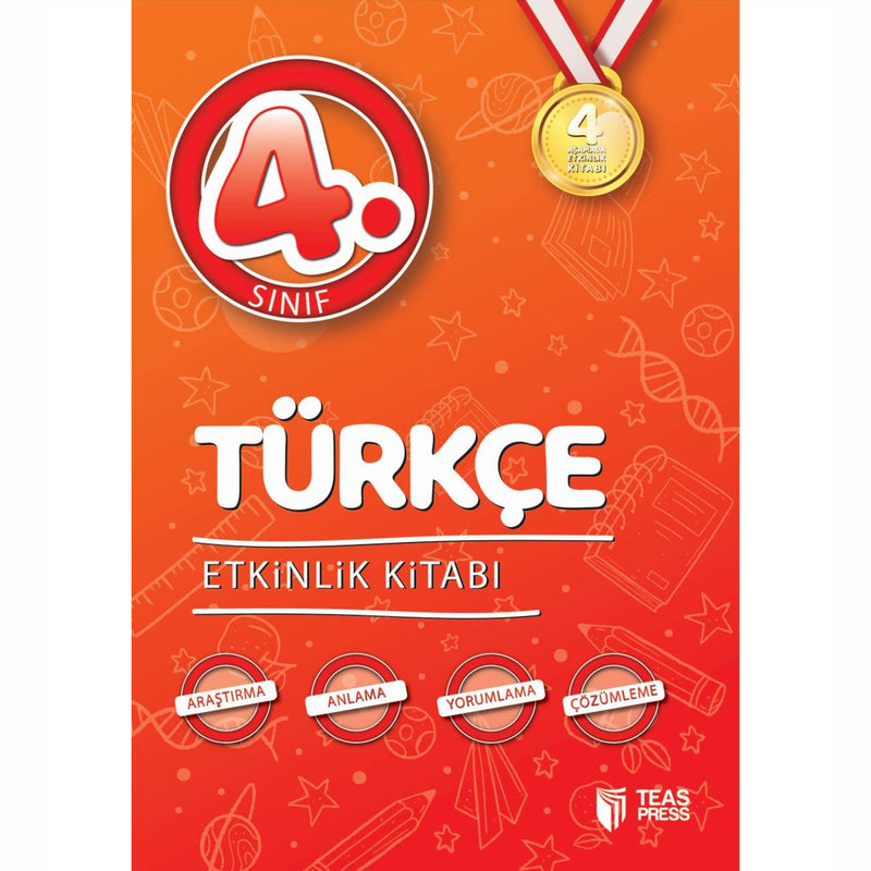 Teas Press Yayınları 4. Sınıf Türkçe Eğitimin 4 Aşaması