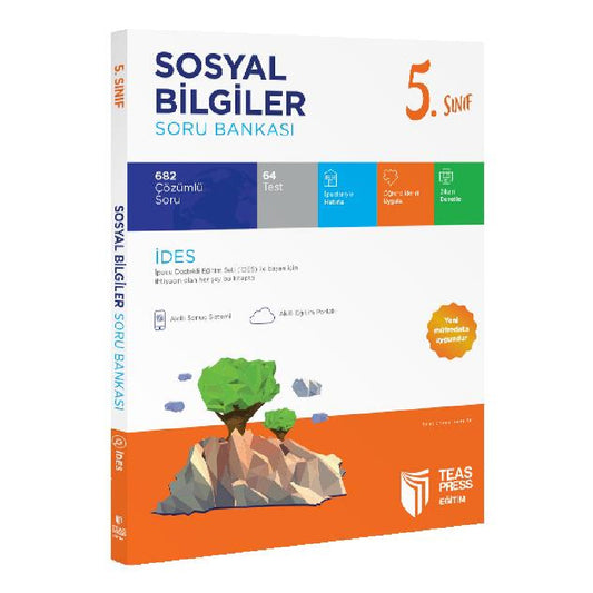 Teas Press Yayınları 5.Sınıf Sosyal Soru Bankası