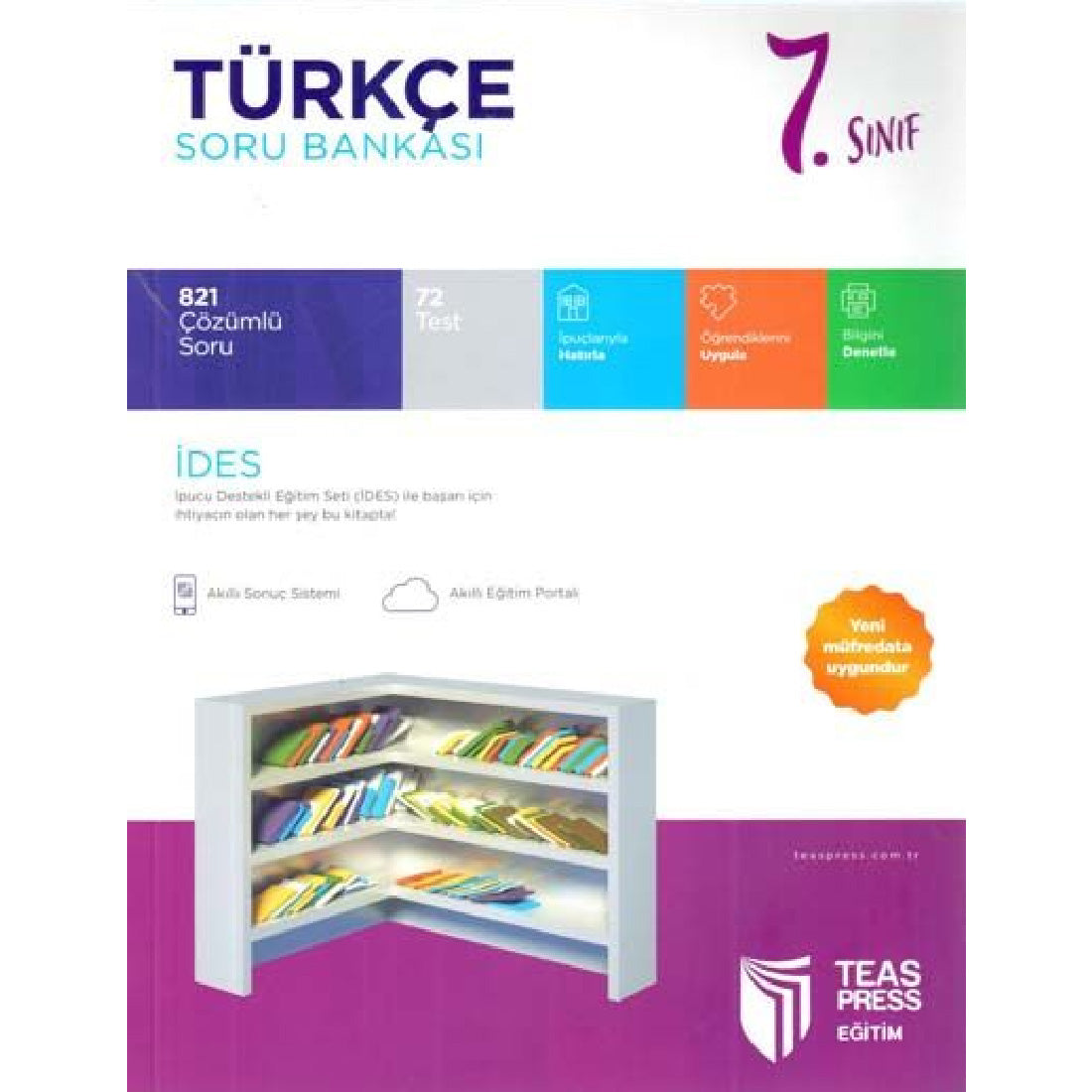 Teas Press Yayınları 7.Sınıf Türkçe Soru Bankası