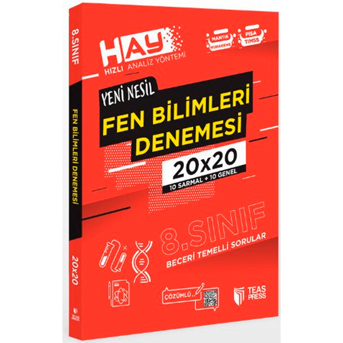 Teas Press Yayınları 8. Sınıf Fen Bilimleri Hay 20x20 Denemesi