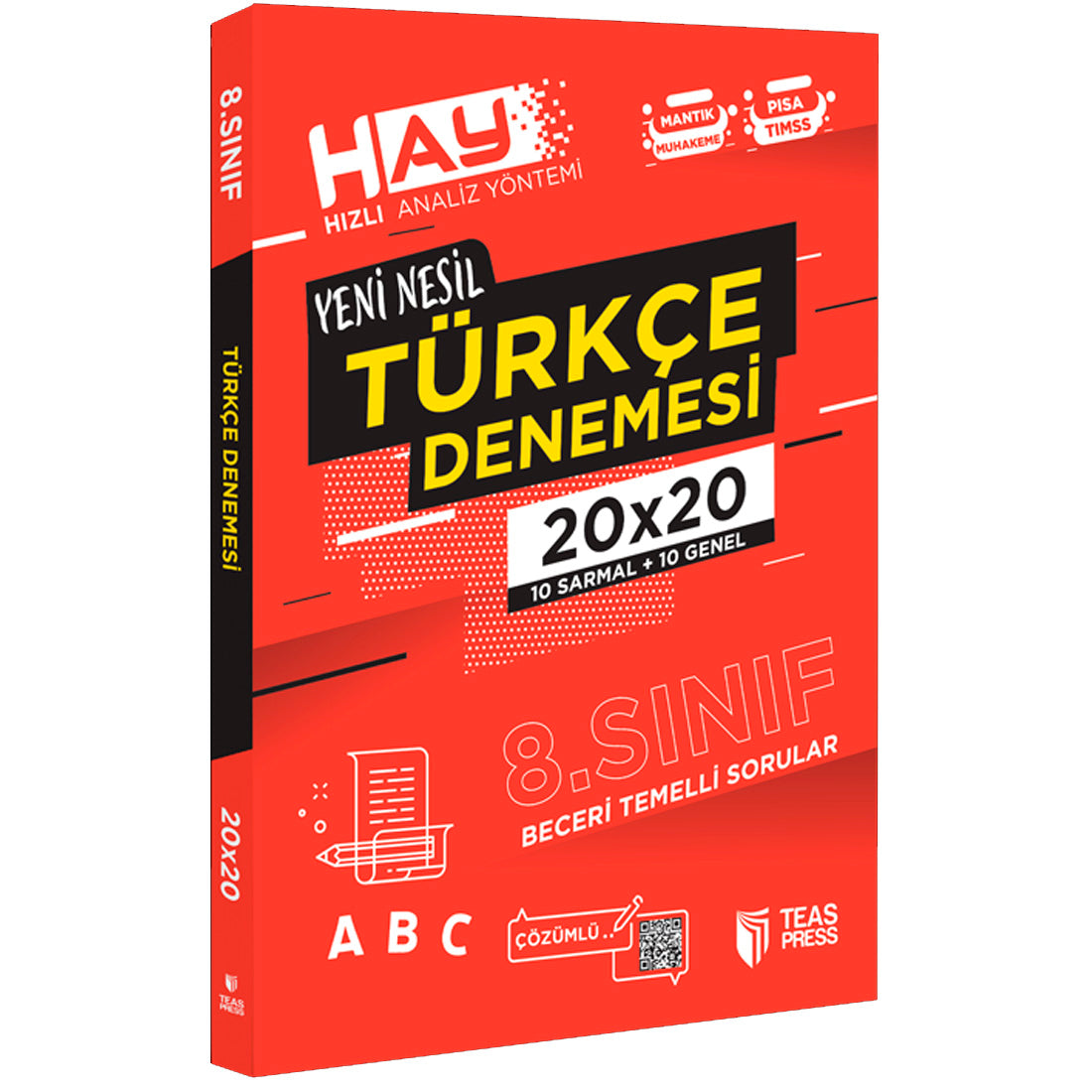 Teas Press Yayınları 8. Sınıf Türkçe Hay 20x20 Denemesi