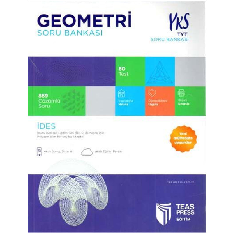 Teas Press Yayınları TYT  Geometri  Soru Bankası
