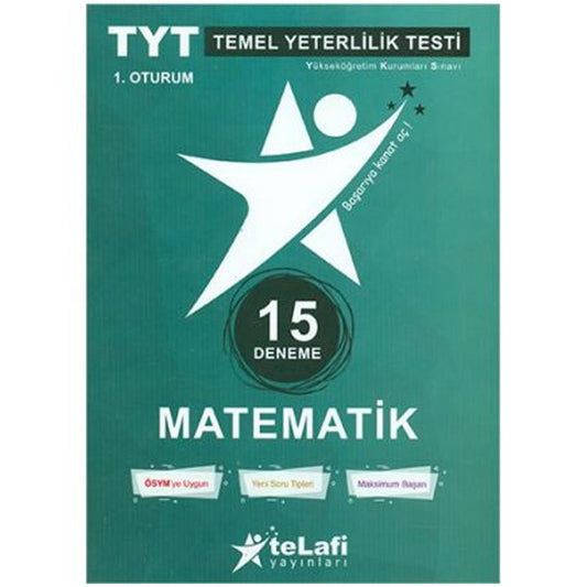 Telafi Yayınları TYT Matematik 15 Deneme