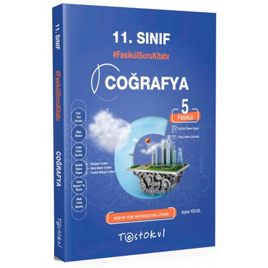 Test Okul Yayınları 11. Sınıf Coğrafya Fasikül Soru Kitabı