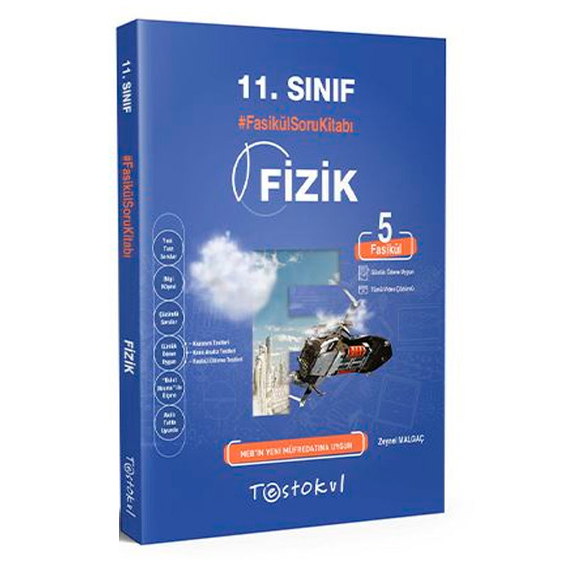 Test Okul Yayınları 11. Sınıf Fizik Fasikül Soru Kitabı