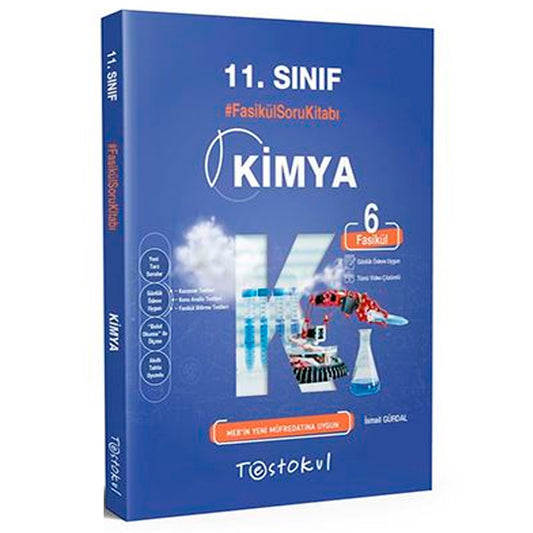 Test Okul Yayınları 11. Sınıf Kimya Fasikül Soru Kitabı