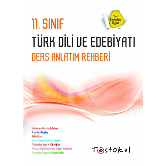 Test Okul Yayınları 11. Sınıf Türk Dili ve Edebiyatı Ders Anlatım Rehberi