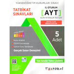 Test Okul Yayınları AYT 2. Oturum Tatbikat 5 Sınavları