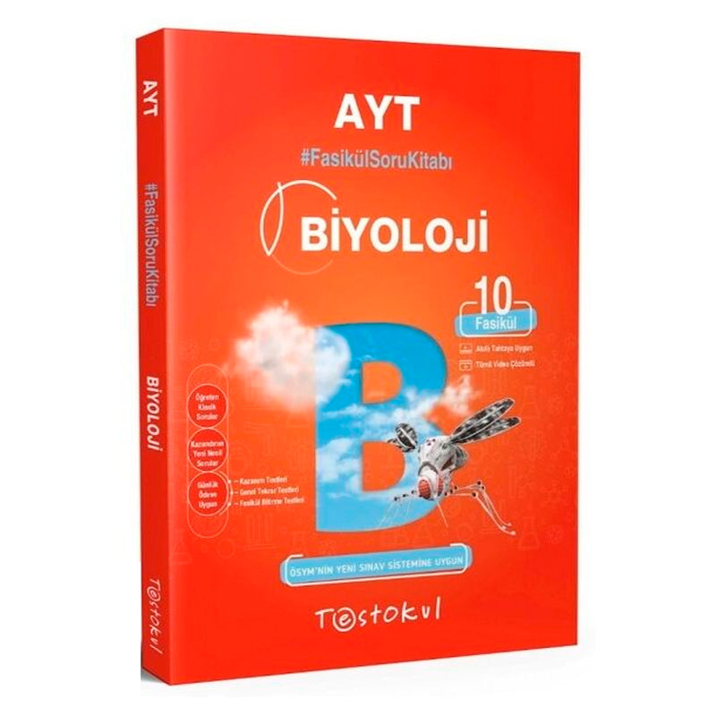 Test Okul Yayınları AYT Biyoloji Fasikül Soru Kitabı